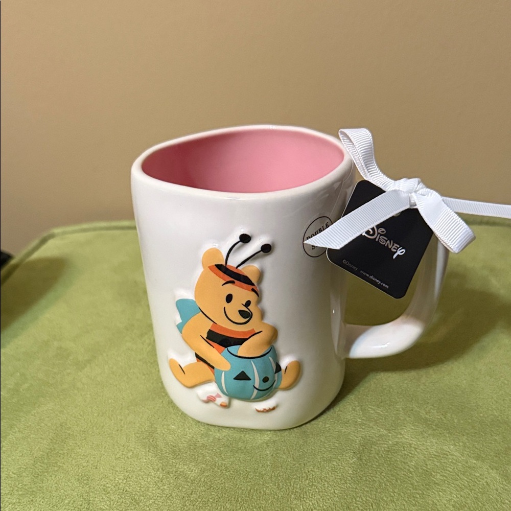 Rae Dunn Disney Winnie The Pooh Happy Halloween Double Sided Mug